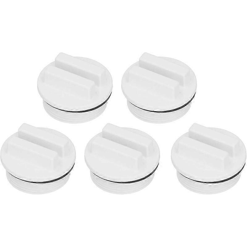Winterizing Plug, Threaded Pool Filter Drain Plug with O-Ring Solid Sealing Pool Plugs, Hot Springs for Spas Pools Massage Tub