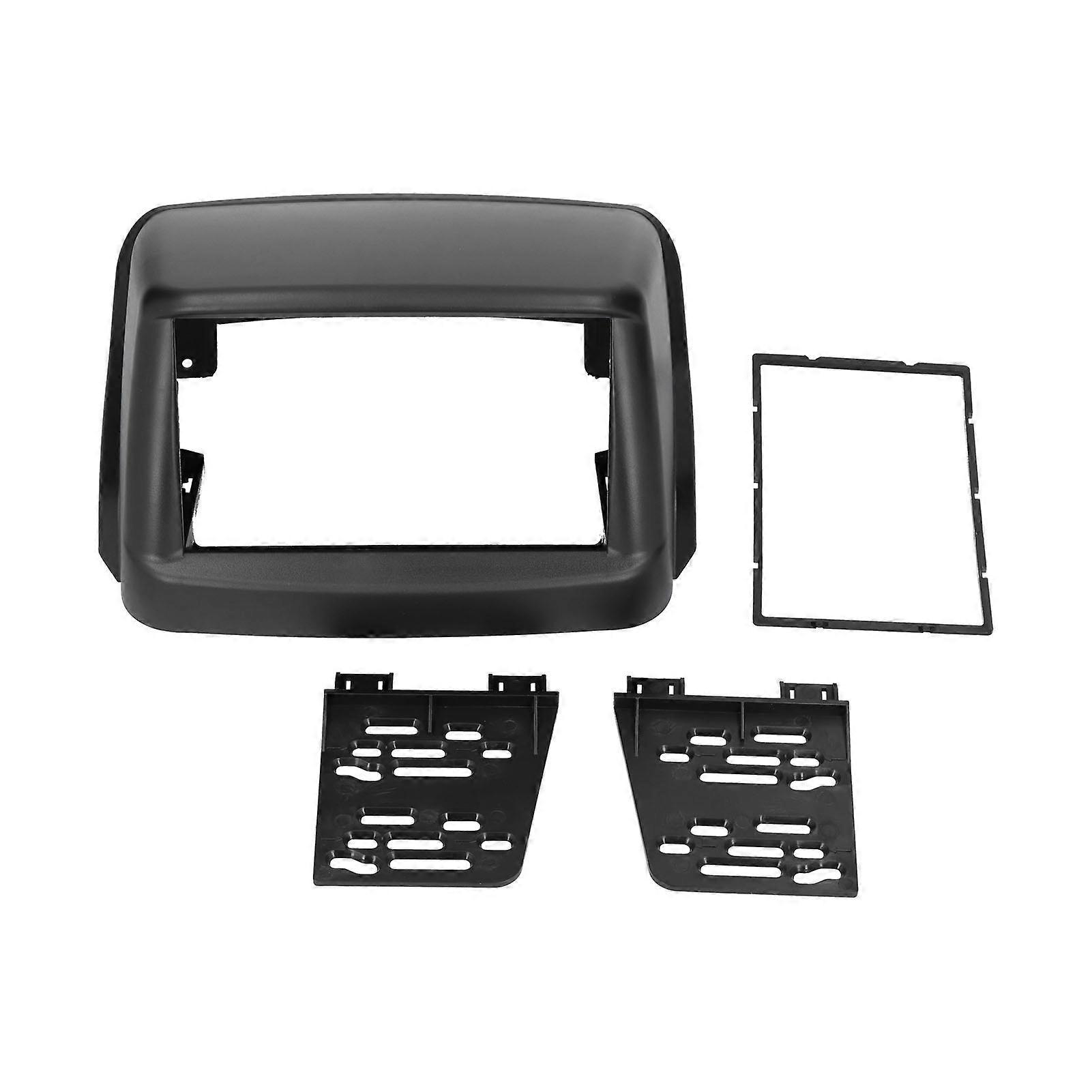 2Din 7in Radio Fascia DVD Audio Player Navigation Panel Frame Fit for Fiat Doblo 2002-2017
