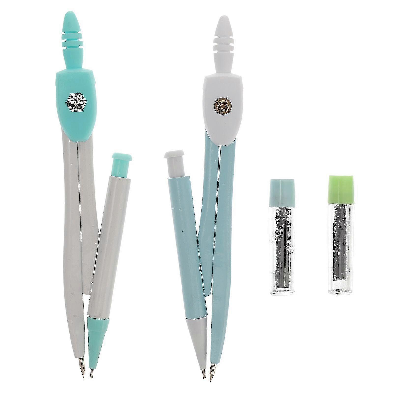 4 Sets Geometry Compasses Student Compasses Stationery Office School Supplies