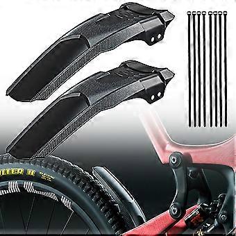 2x Bicycle Mudguard Mtb Bike Fender Front Rear Wings Tyre Mud Guard Anti Splash