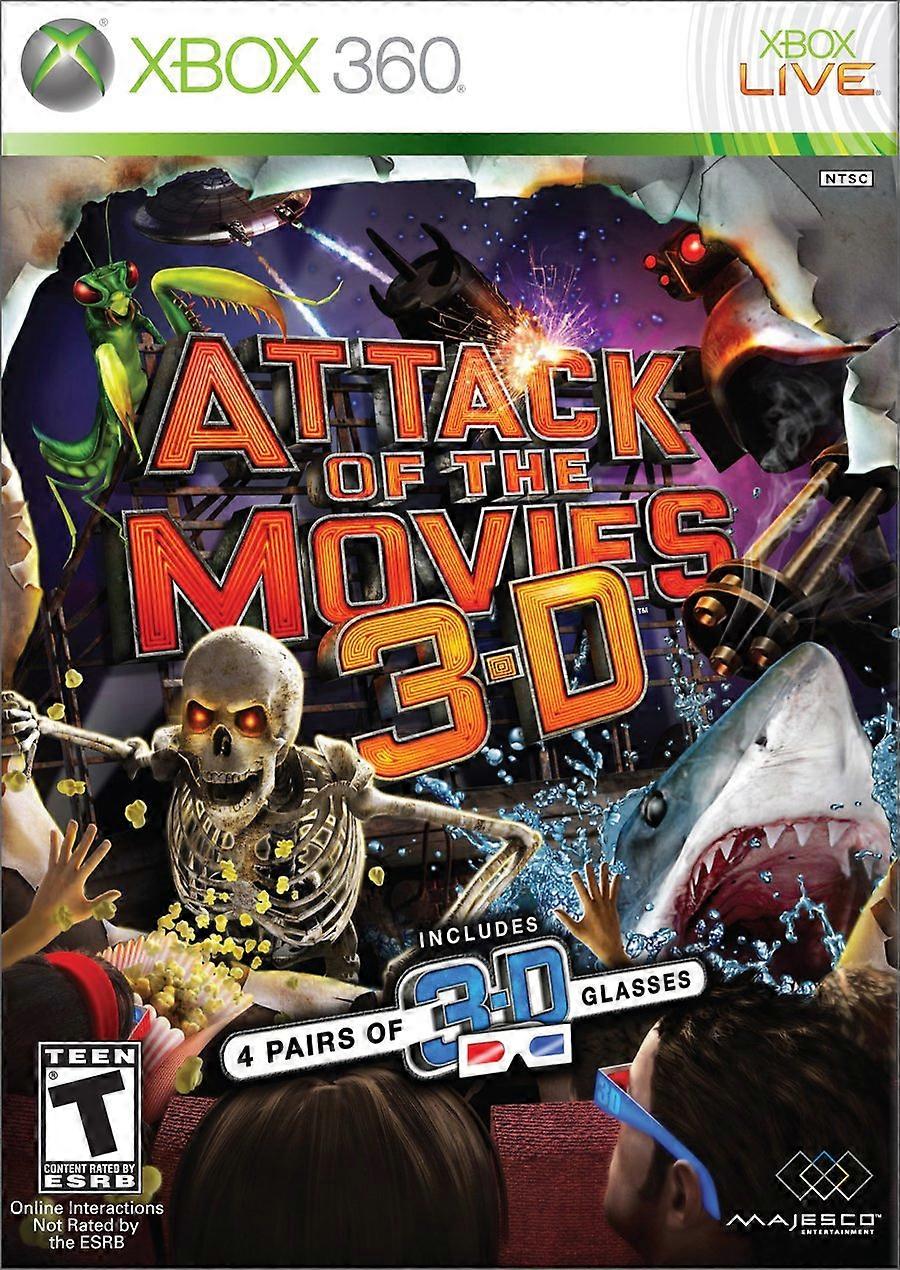 Attack of the Movies 3d  Game -  - PAL - New & Sealed