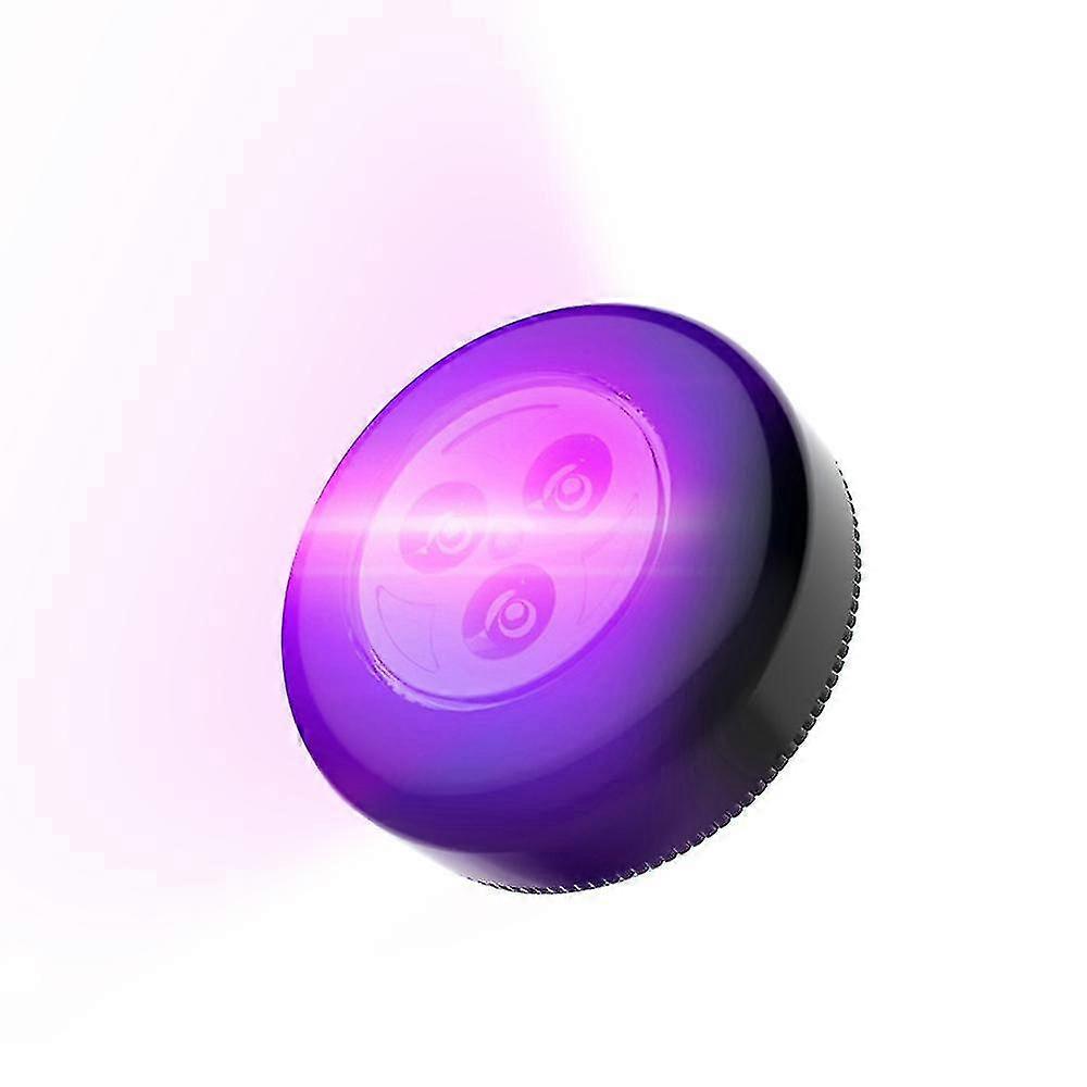 Lampe ultraviolette de lumière UV noire Lampe de poche de nettoyage ultraviolet portable avec adhésif de dos Nétutions quotidiennes