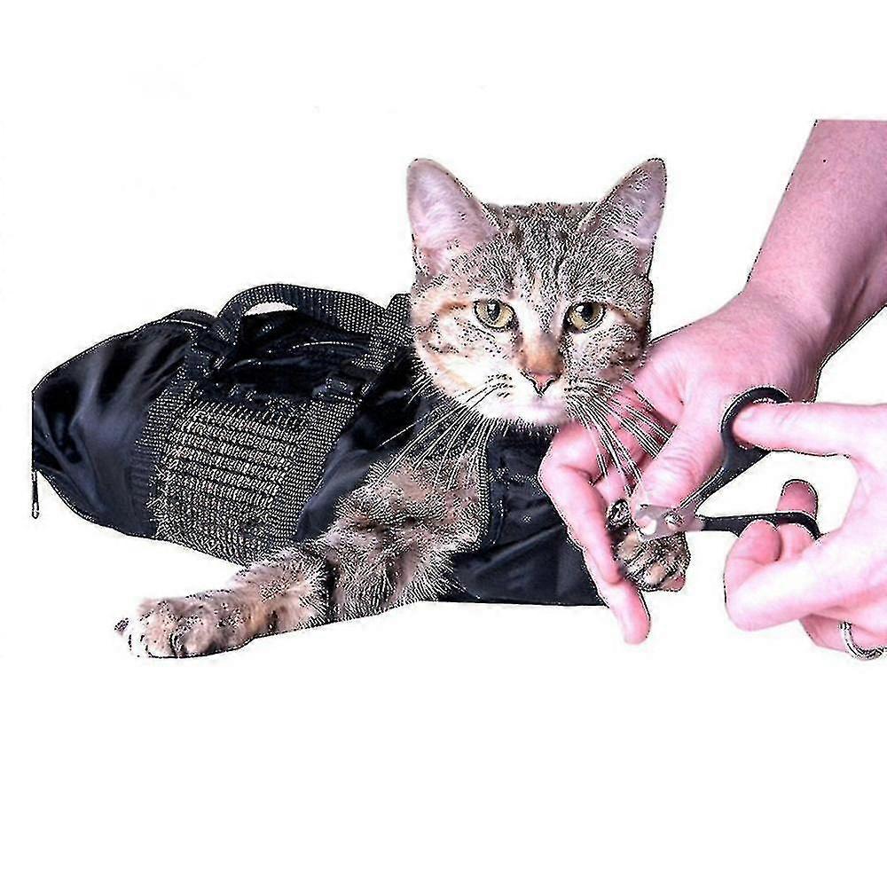 Cat Grooming Bath Restraint Bag Trimming