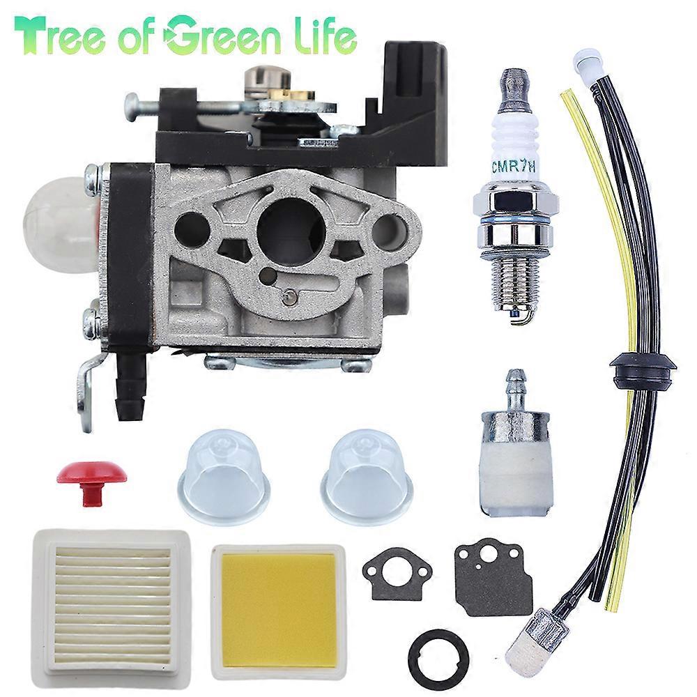 A021004600 Carburetor for Echo SRM-2620 SRM-2620T 26X BRD2620 HCA2620 PAS2620 PE2620 T262X LE262 with Air Filter Kit Replace