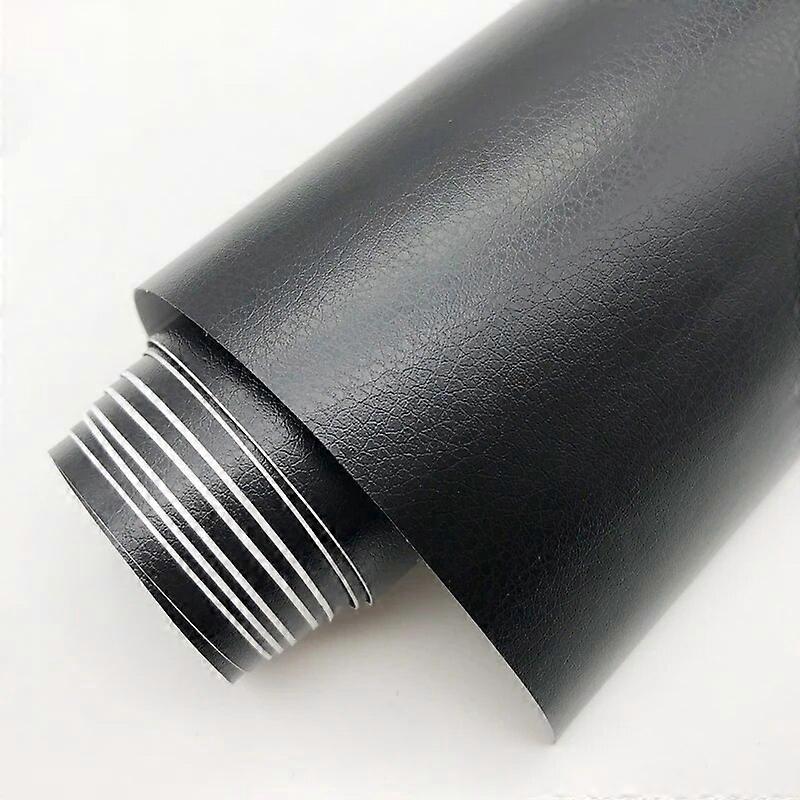 10/20/30/40/50X152CM Adhesive Matte Black Satin Metallic Viny Film Car Wrap Foil Vehicle Car Sticker Wrapping Air Free Bubble