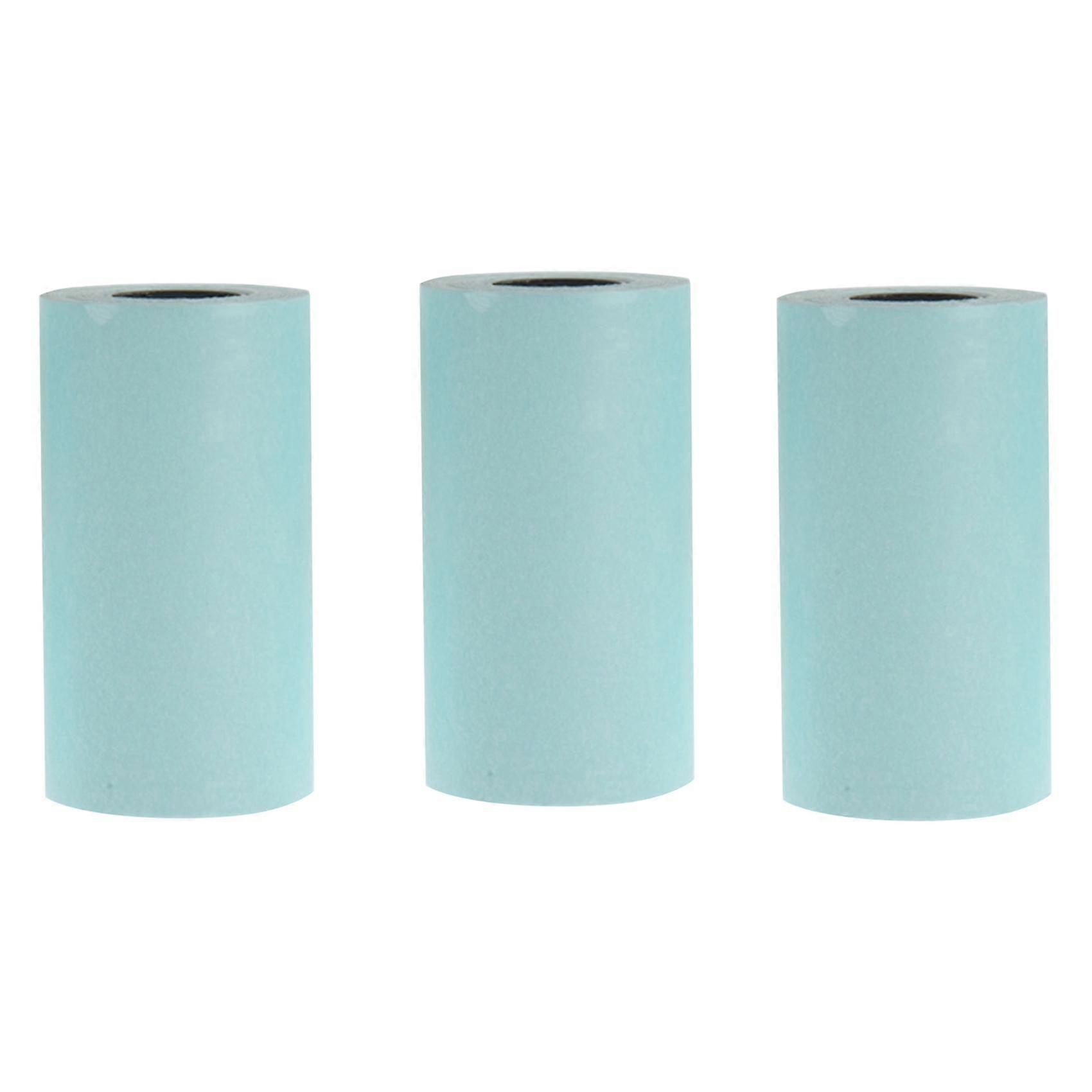 3 Rolls Printing Sticker Paper Photo Paper For Mini Pocket Photo Printer P1 P2 Bill Receipt