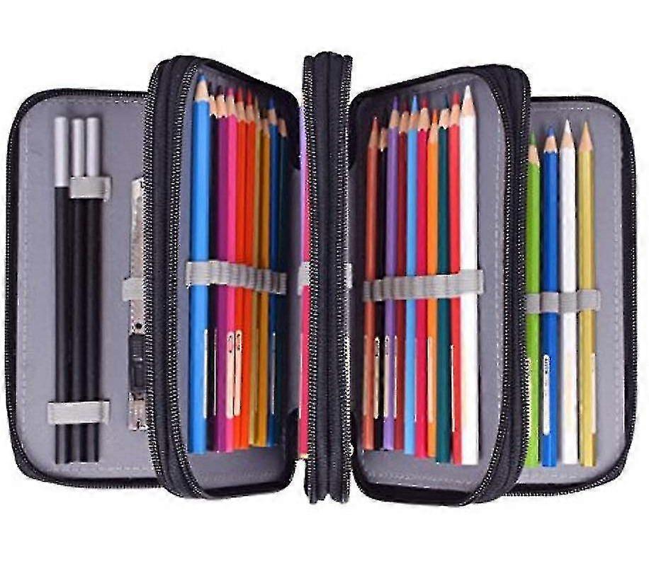 Large Capacity Pencil Case For Boys And Girls, Lightweight Waterproof