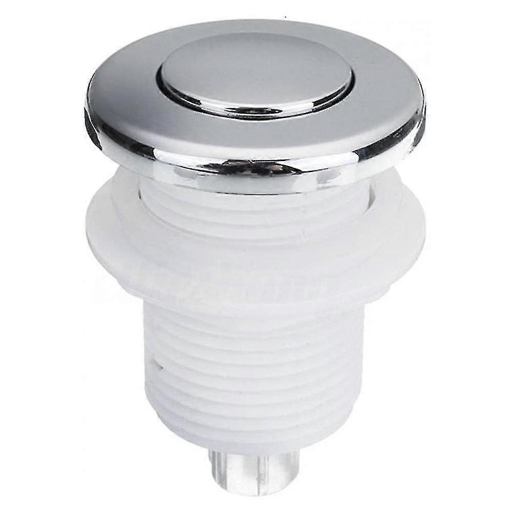 Air Pressure Switch Button, Water Proof Switch, Push Button Switch For Bath Trash Can, Sink 32mm,white