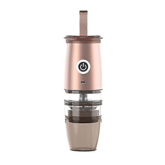 Electric coffee grinder nuts beans spices grains grinding portable kitchen household office coffee grinder machine usb charging