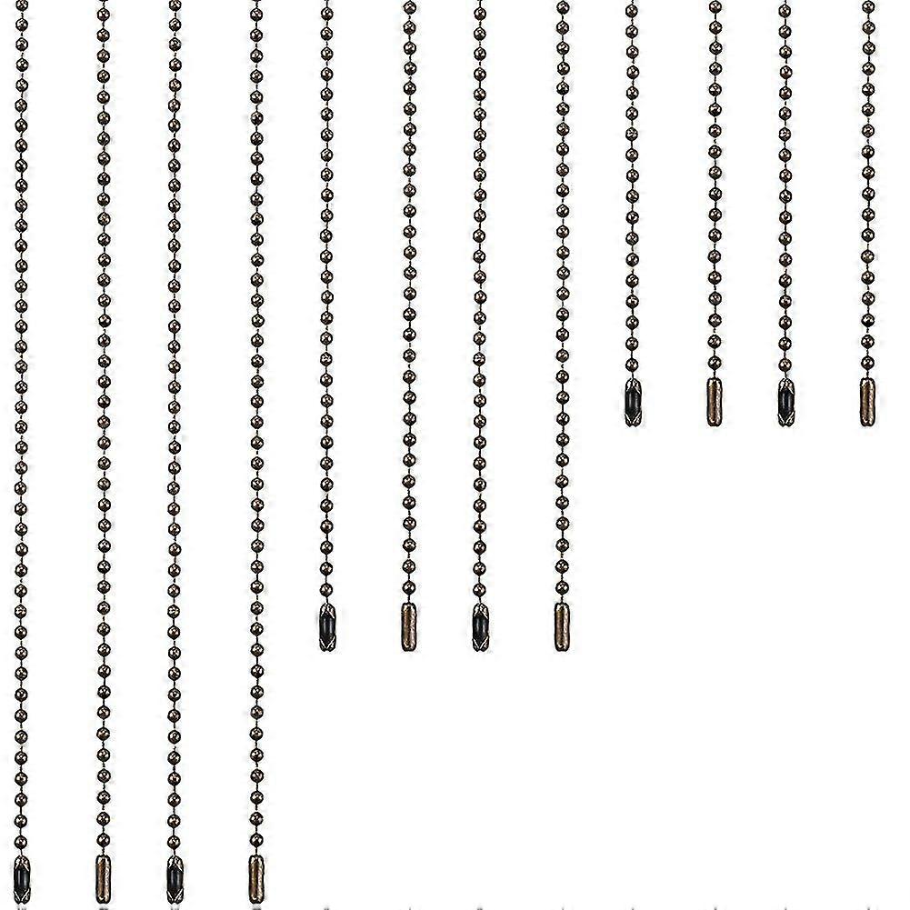 12 pieces ceiling fan pull chain extender bronze fan chain extension