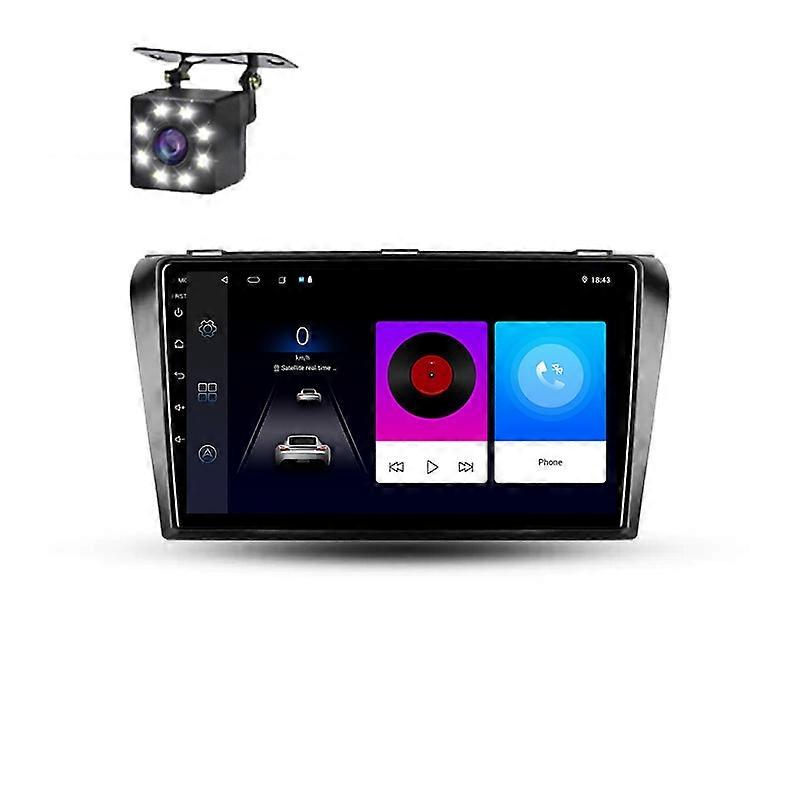Car Radio Android 14 For Mazda 3 I For Mazda3 BK 2003 - 2009 Auto Multimedia Player Stereo