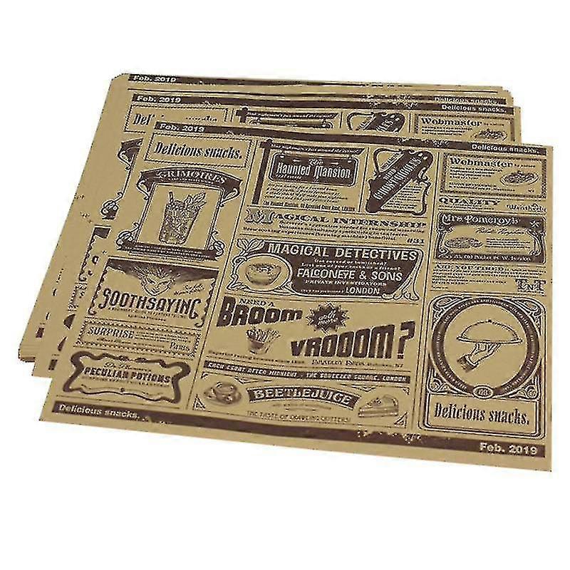 25x Vaxpapper Kassenmatte