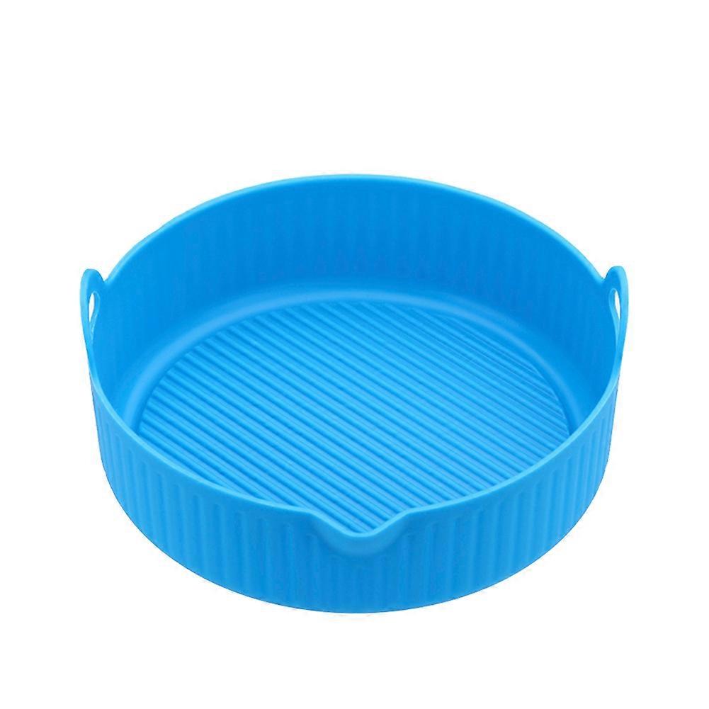 Air Fryer Silicone Pan Air Fryer Oven Grill Pizza Chicken Air Fryer Accessories Disc Reusable Repla