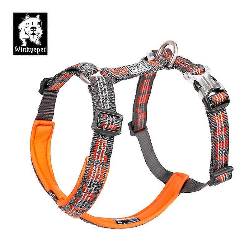 Dog Harness Collar Soft Safety Pulling Walking Harness For Dog Strap Belt Run Multi-Use Support  Odblaskowe