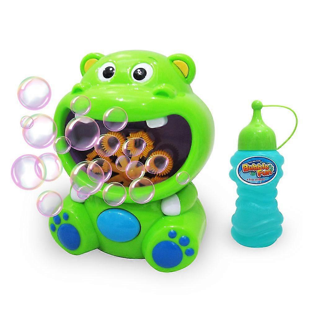 Bubble Machine Indoor And Outdoor Automatic Bubble Machine, Suitable For Children And Toddlers Toy Bubble Machine Solution, (dog, Hippo, Elephant)