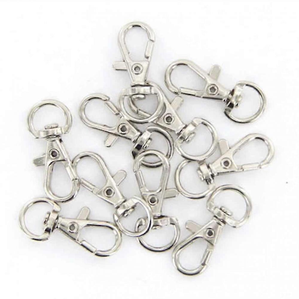 10pcs Swivel Trigger Clips Snap Claw Hooks Clasps Key Chain Hooks