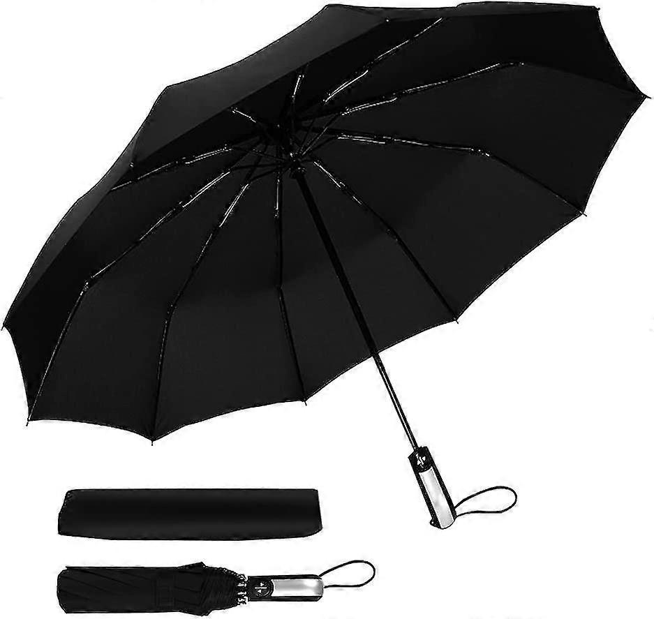 Acsergery Windproof 10-bone Folding Umbrella That Automatically Opens And Closes Uv-proof Gift