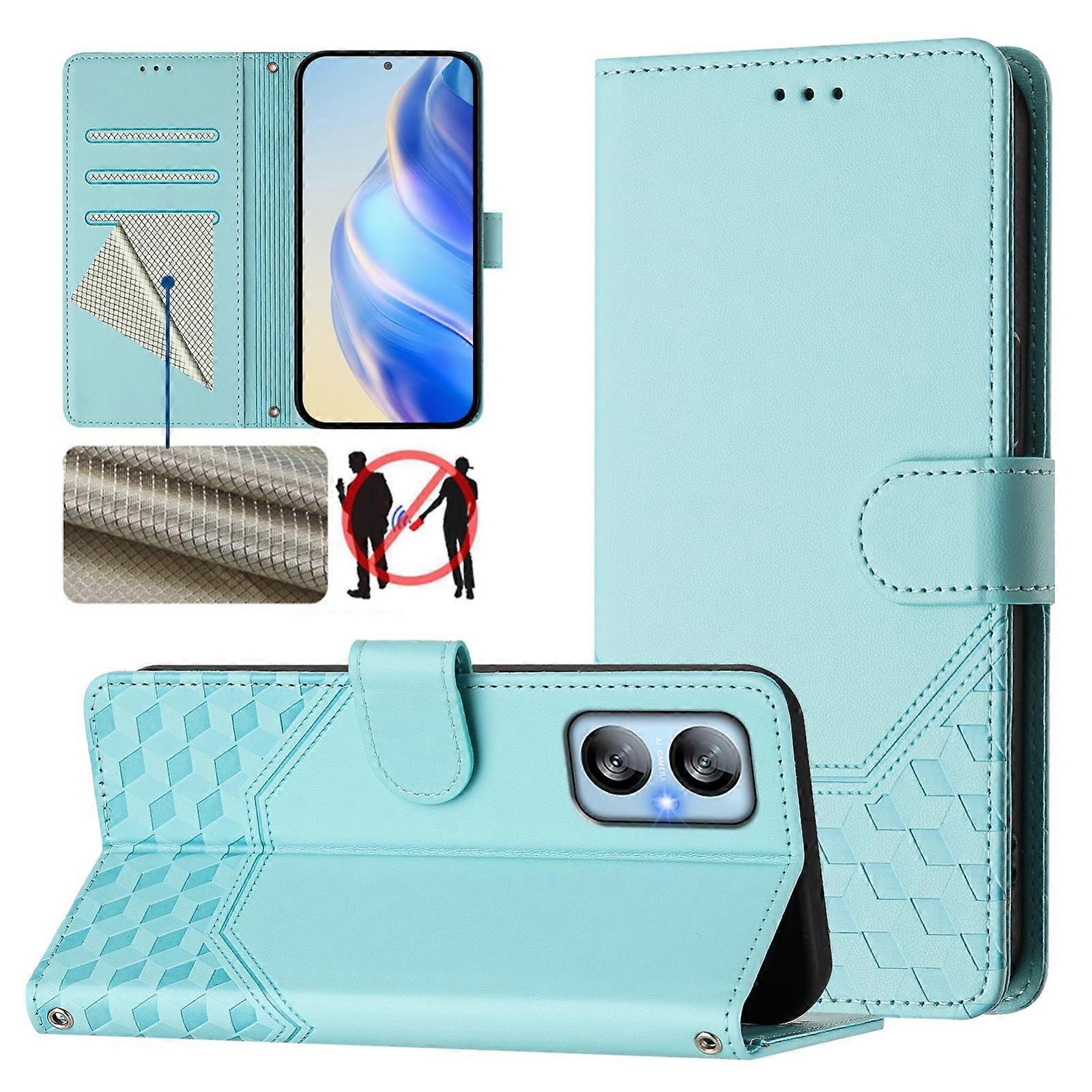 RFID PU Phone Case For Blackview A52 / A52 Pro