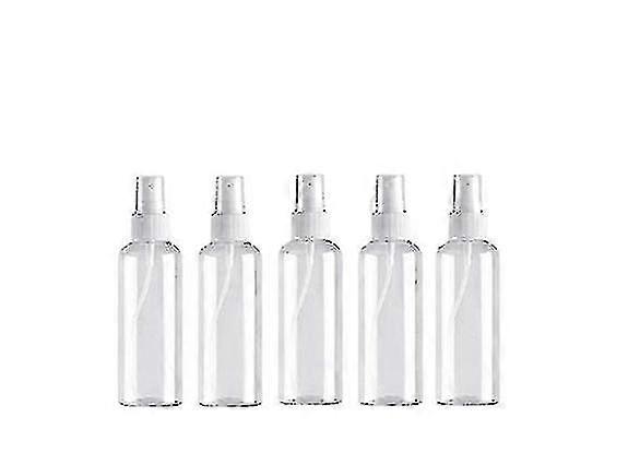 Spray Bottle Transparent Empty Fine Atomiser Travel Mister Bottles 5pcs