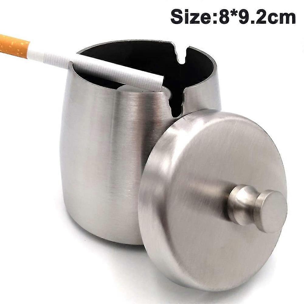 Windproof Ashtray For Cigarettes Outdoor Ashtrays For Patio Tabletop
