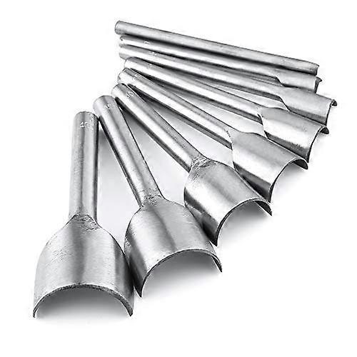 Piece Leather Tool Craft Half Round