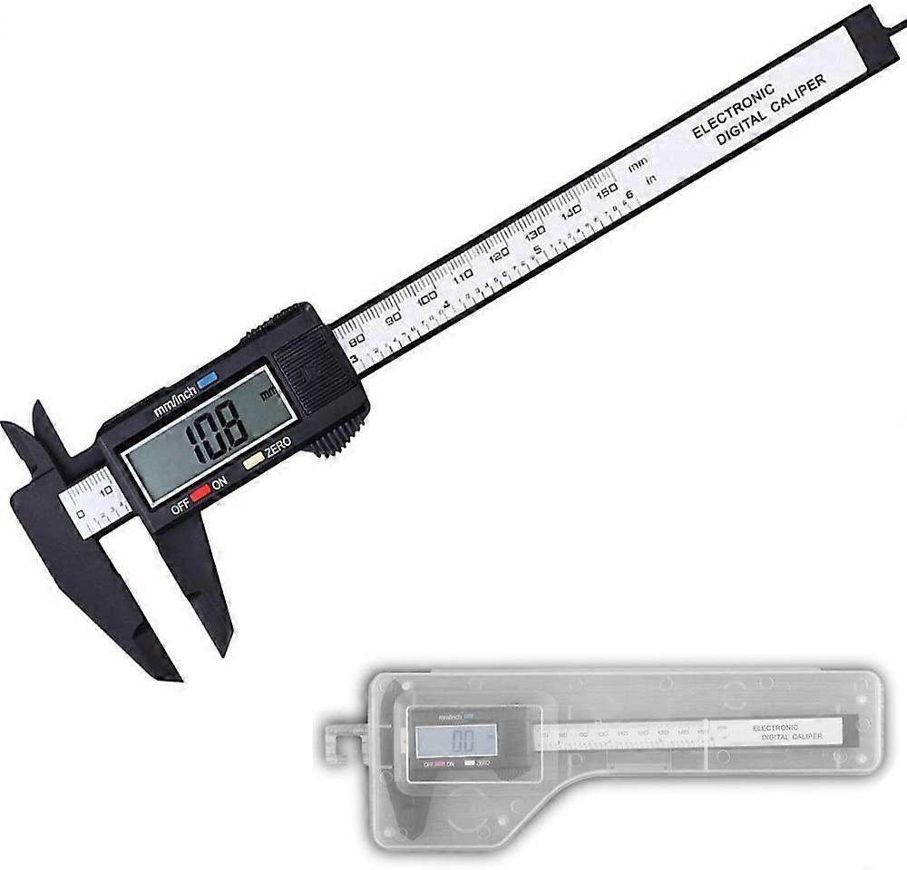 6"/150mm LCD Digital Caliper Electronic Vernier Micrometer
