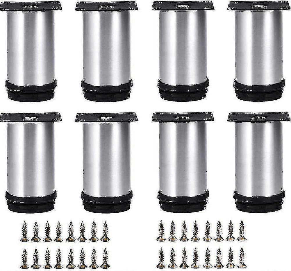 Pieds de meubles réglables, pieds réglables, pieds de table réglables 8pcs