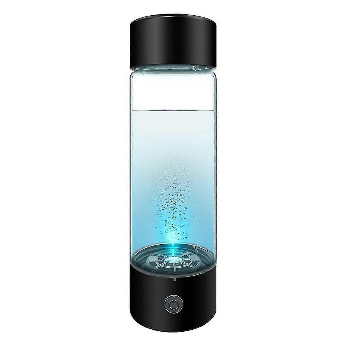 Hydrogen Water Bottle, 420Ml 1400 Ppb PEM SPE Technology Portable Hydrogen Water Ionizer Machine Es