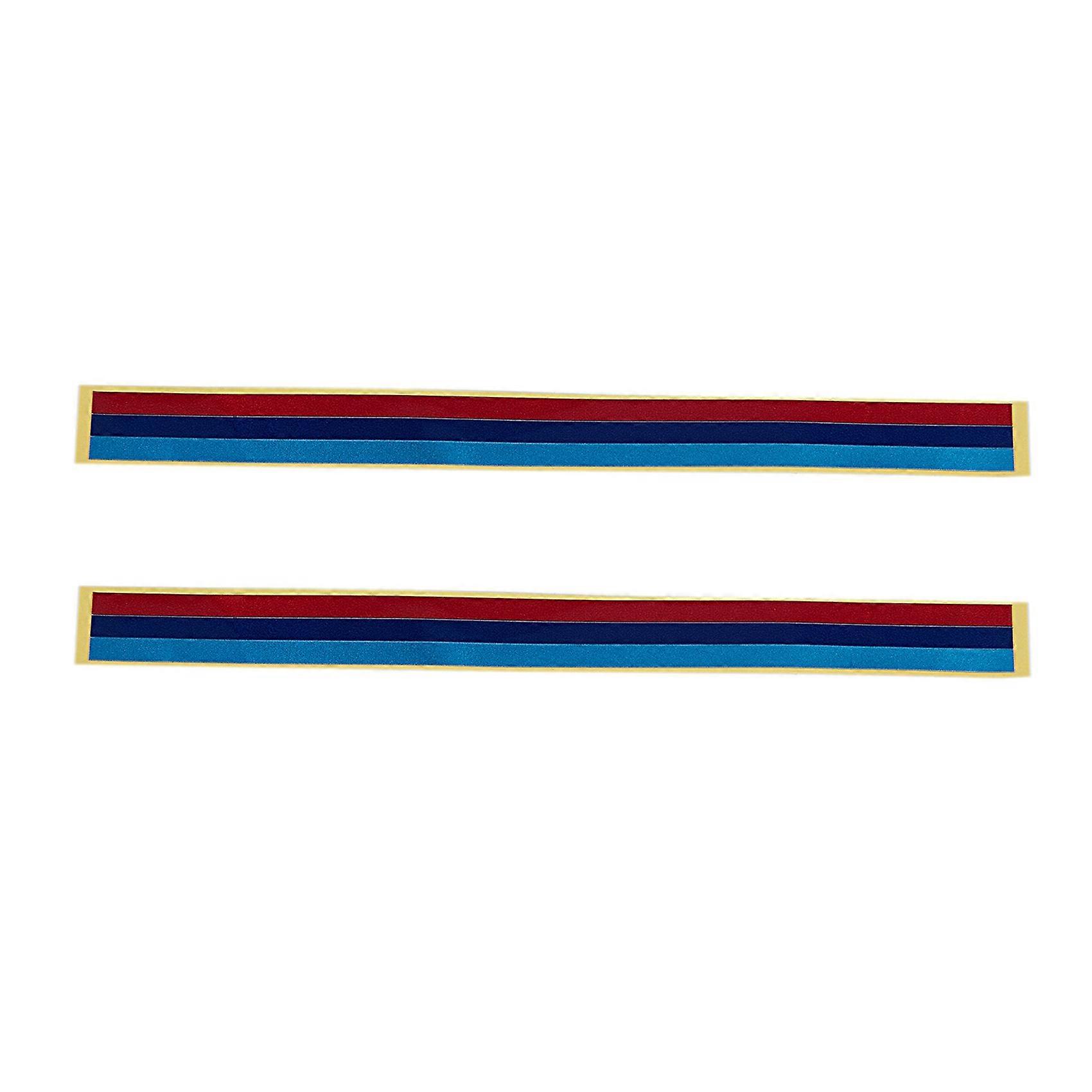 2X 3 Color Grille Grill Vinyl Strip Sticker Decal for M3 M5 E36 E46 E60 E90 E92