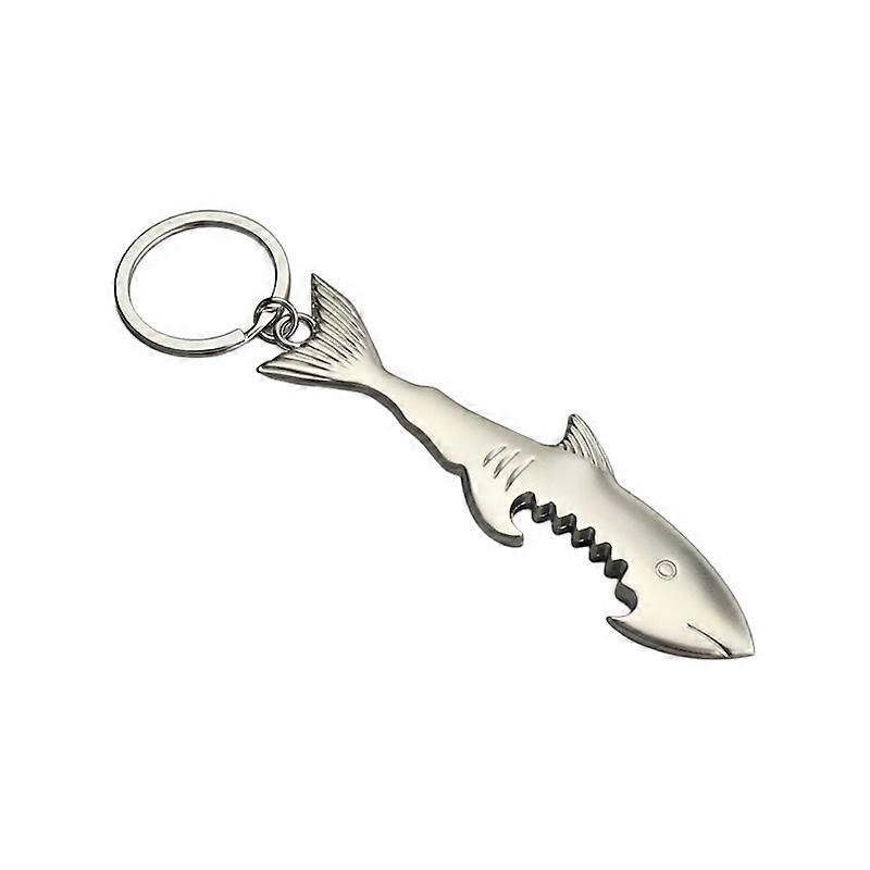 20pcs Metal Cute Fish Keychain Key Ring