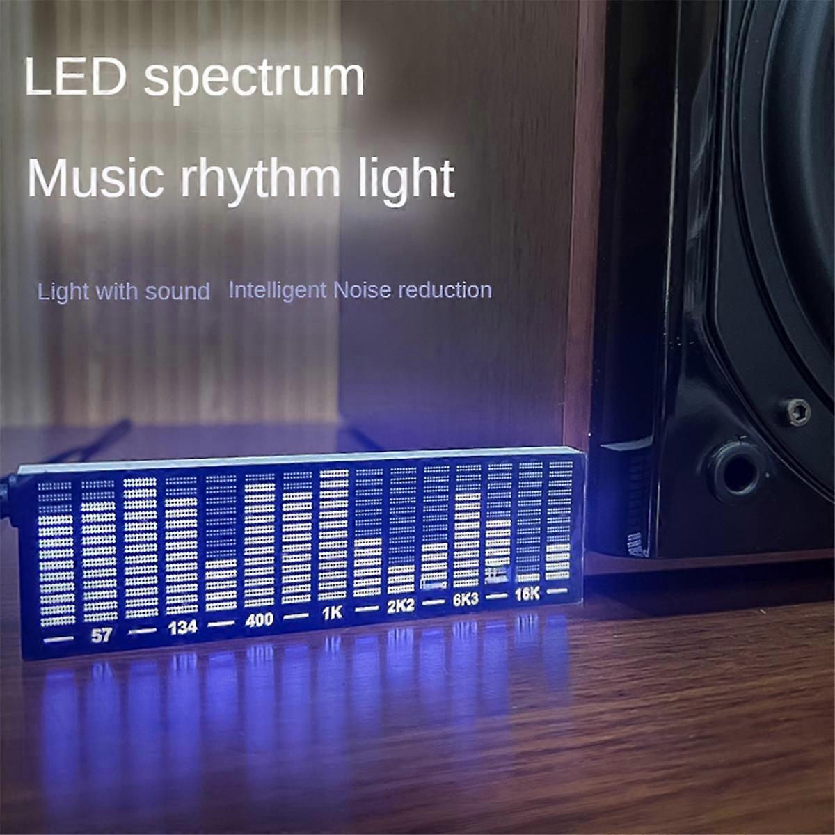 LED Sound-Controlled Music Spectrum Display Pickup Ambient Light Atmospheric Rhythm Light