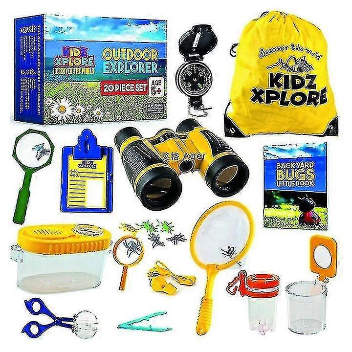 ערכת Explorer חיצונית ערכת לכידת באגים חקר טבע ילדים משחקי חוץ ילדים טיולים צעצוע חינוכי