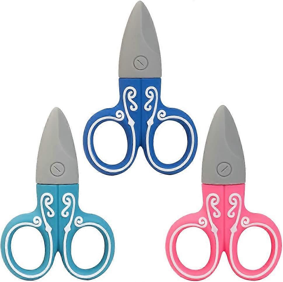 16GB USB Flash Drive, 3 Pieces Set, Cute Scissors Shape USB Memory Stick Pendrive, Gift for Students and Children