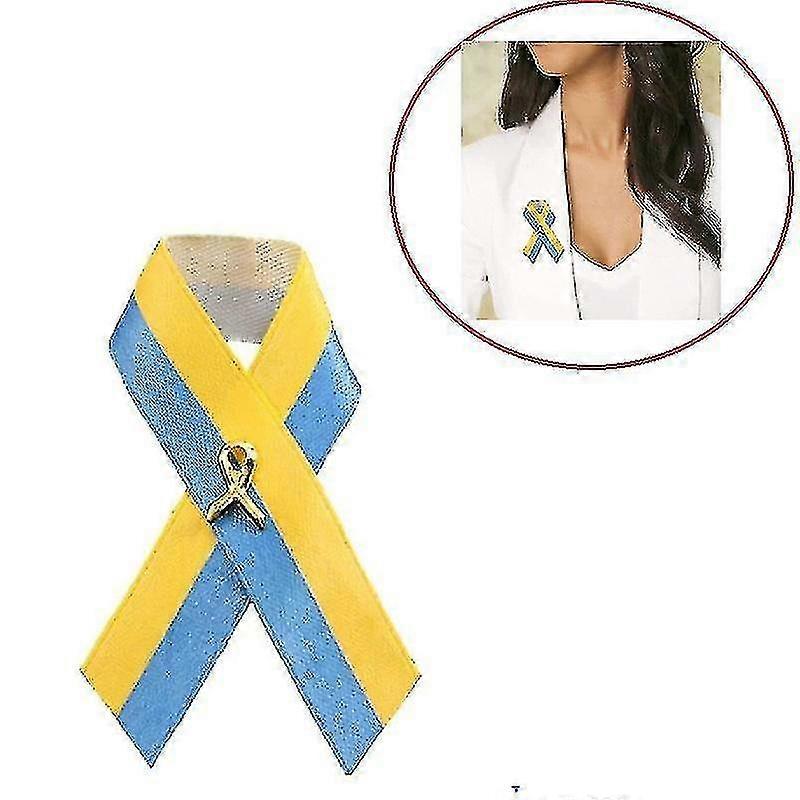 Panglica de conștientizare a Ucrainei Pinuri Ucraina Pin