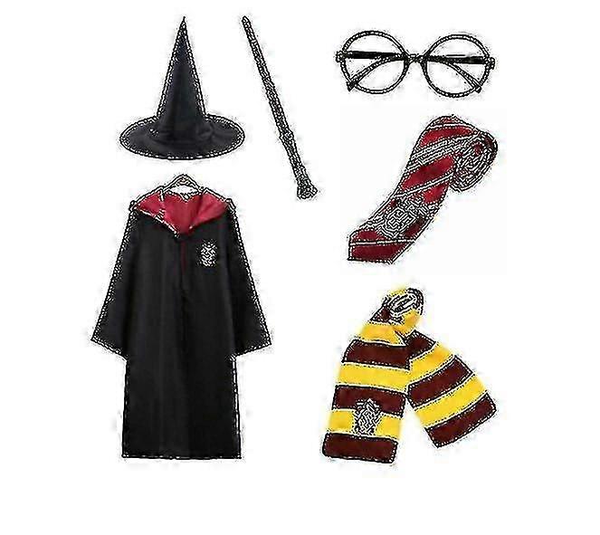 6pcs Wizard Fancy Costume Set V1