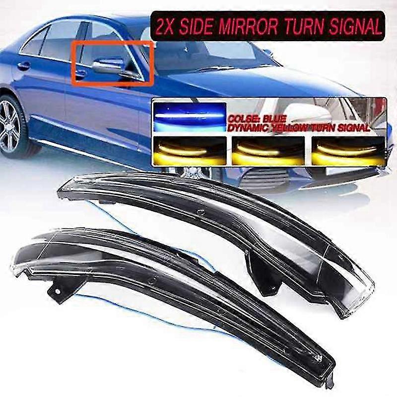 Left Ft For Mercedes Benz C300 E350 S550 Mrror ndcator Turn Sgnal