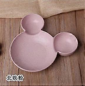 Kinder Weizen Bowl Form Mickey Zeichnen / Spaß Teller für Kind / Baby Training