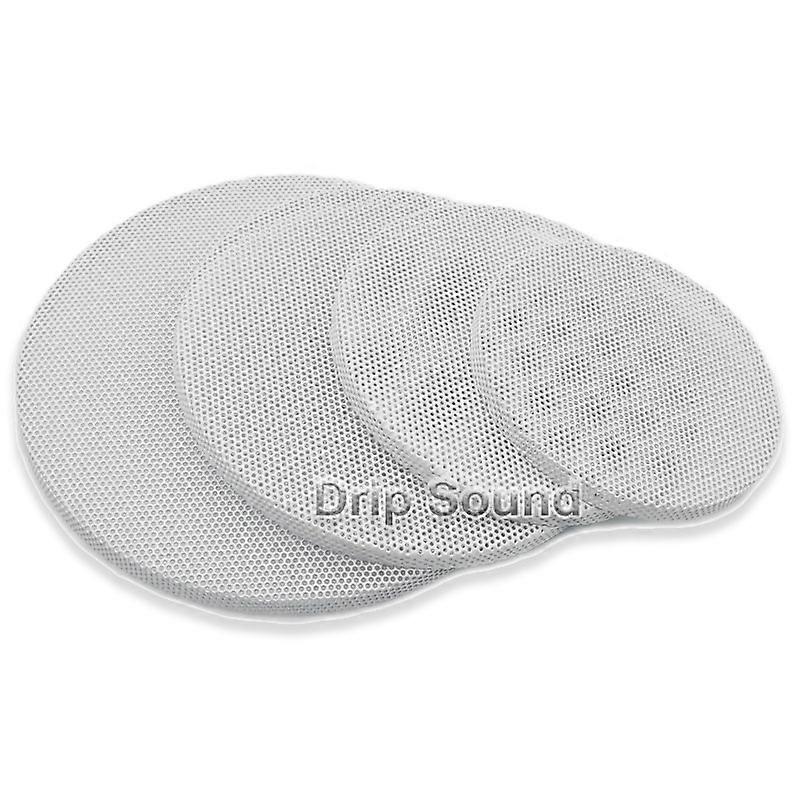For 4.5"/5"/6"/6.5"/8" Inch Speaker Conversion Net Cover Car Home Audio Decorative Circle Metal Mesh Grille Protection #White