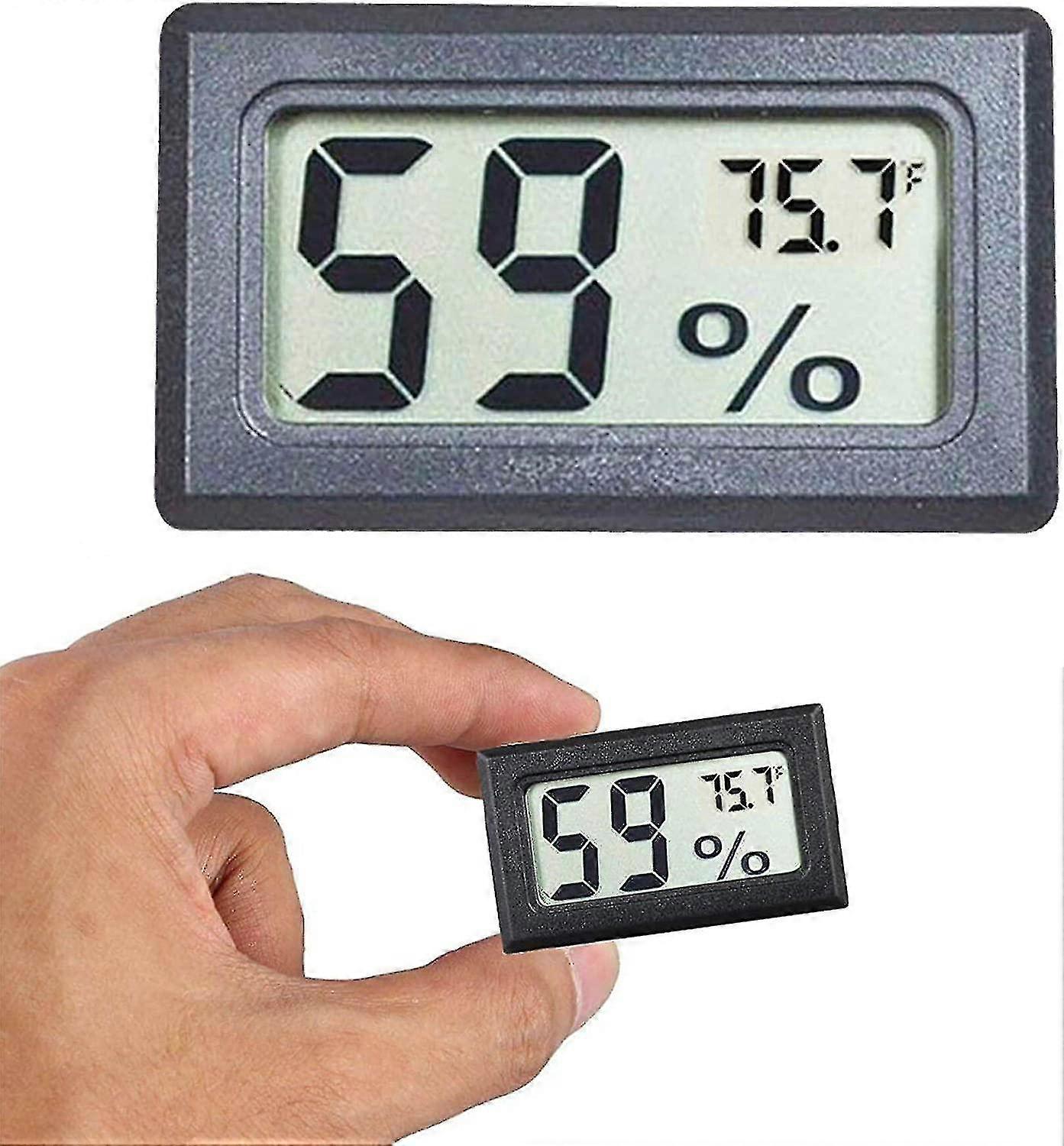 1-pack Mini Digital Humidity Mon With Temperature Sensor For C
