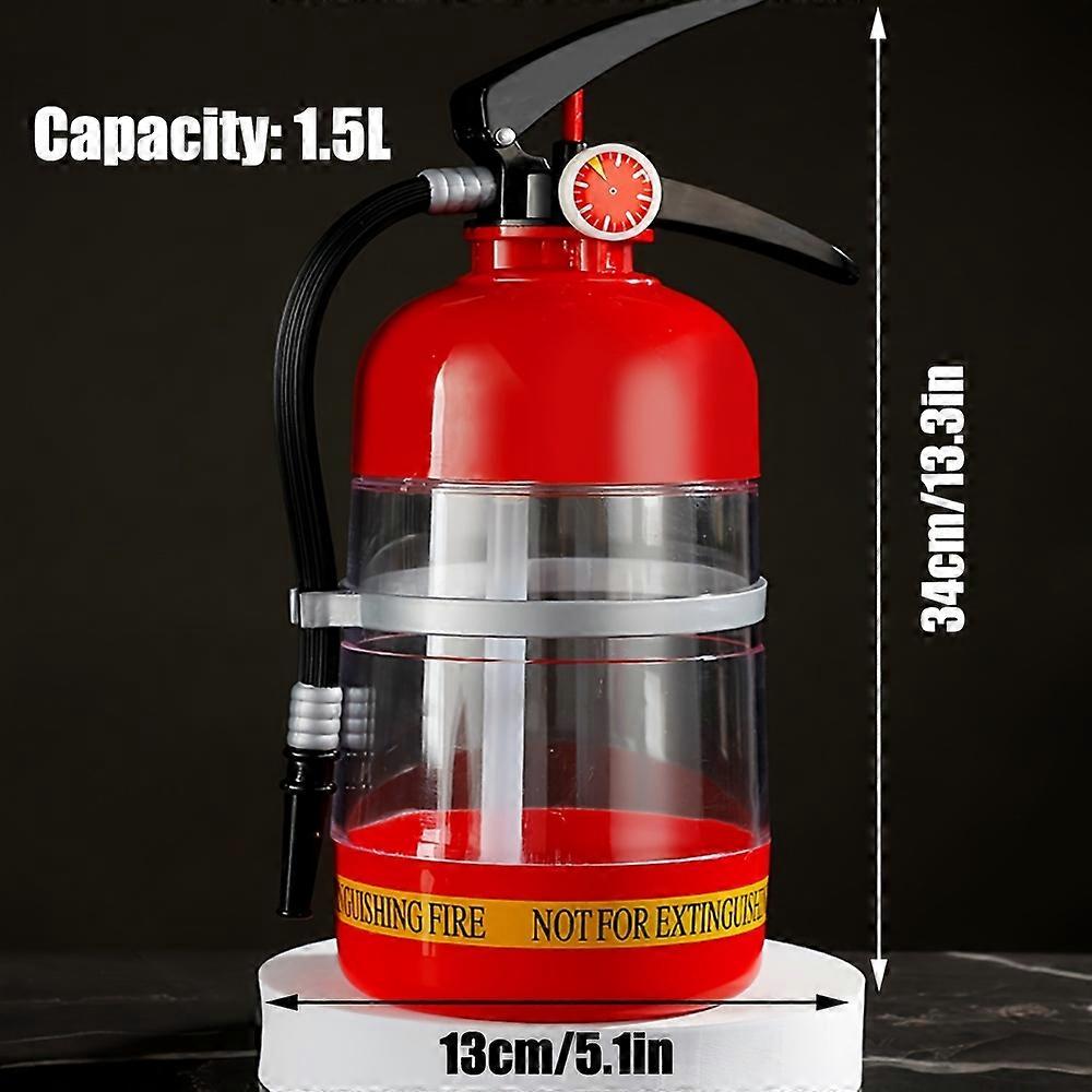 1pc, Creative Drink Bucket, Beer Dispenser, Funny Water Glass For Party KTV Bar Restaurant, Large Capacity Acrylic Fire Extinguisher Wine Cannon