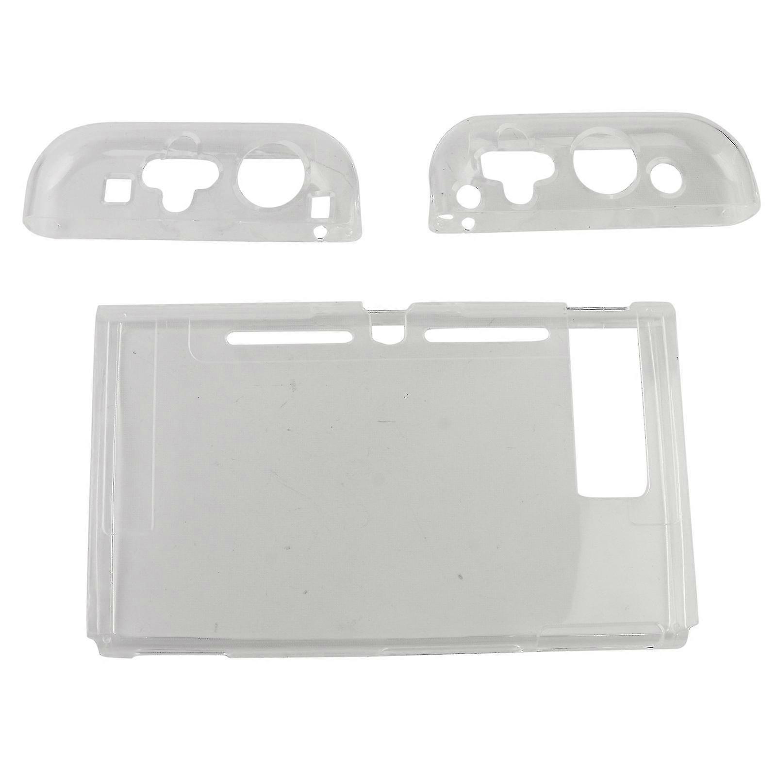 Switch Game Console Transparent TPU Split Shell Protector Kit
