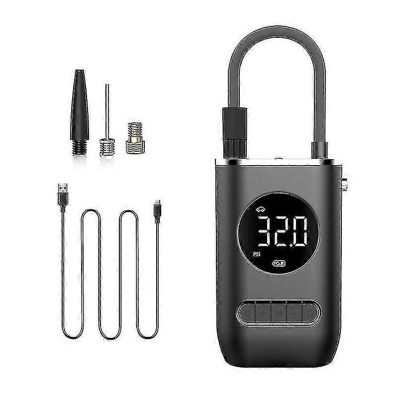 Mini Car Air Pump 150Psi Cordless Air Compressor Portable Electric Tire Inflator With Auto Stop Function