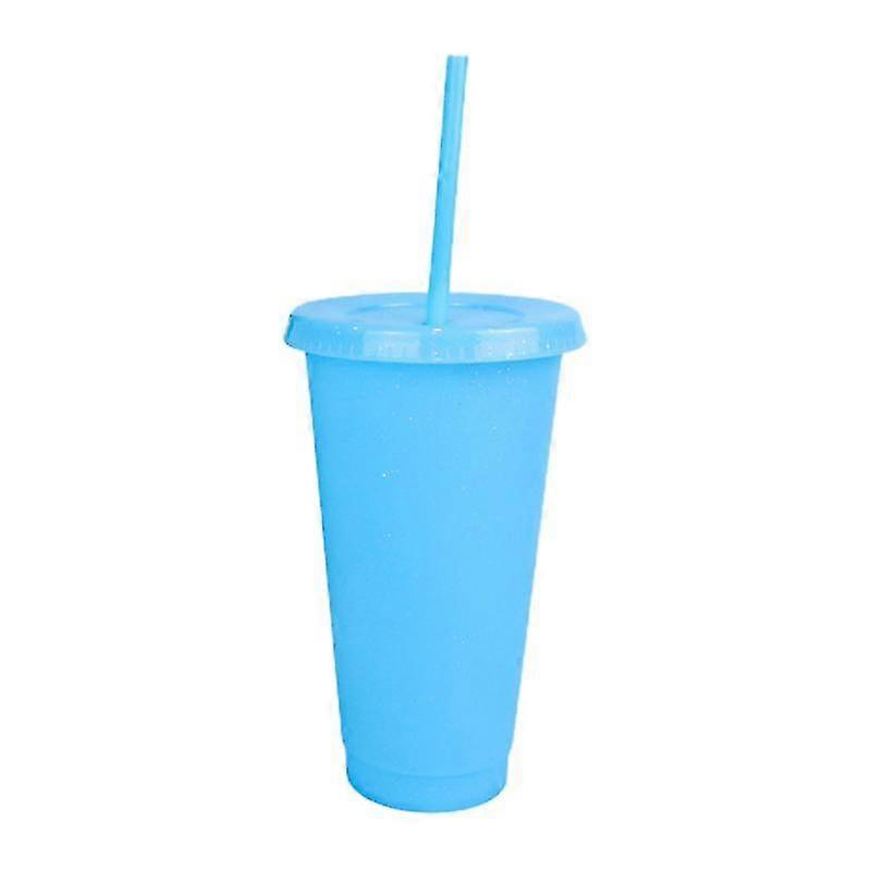 710ML Water Bottle Glitter Powder Stable Reusable Comfortable Grip Color Changing Drinking Cup Party