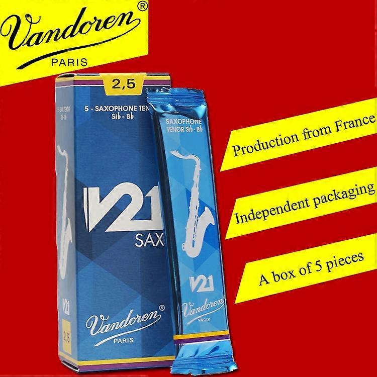 France Vandoern drop E modulation alto sax reeds V21 series