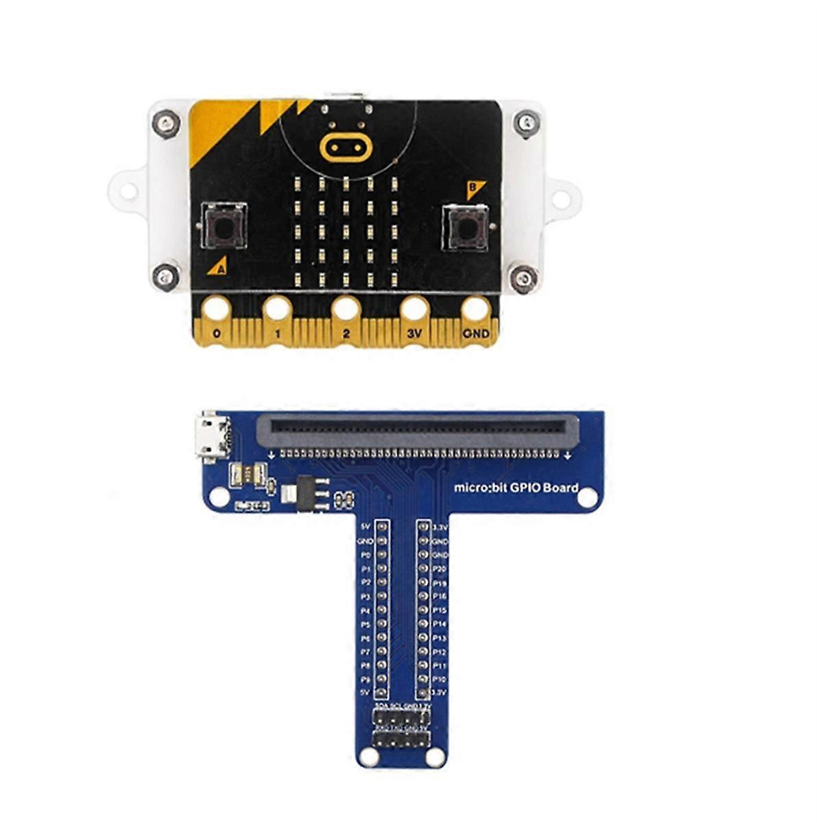 Płyta główna Bbc Microbit V2.0 Wprowadzenie do programowania graficznego w Pythonie Programowalna płytka rozwojowa Learn E