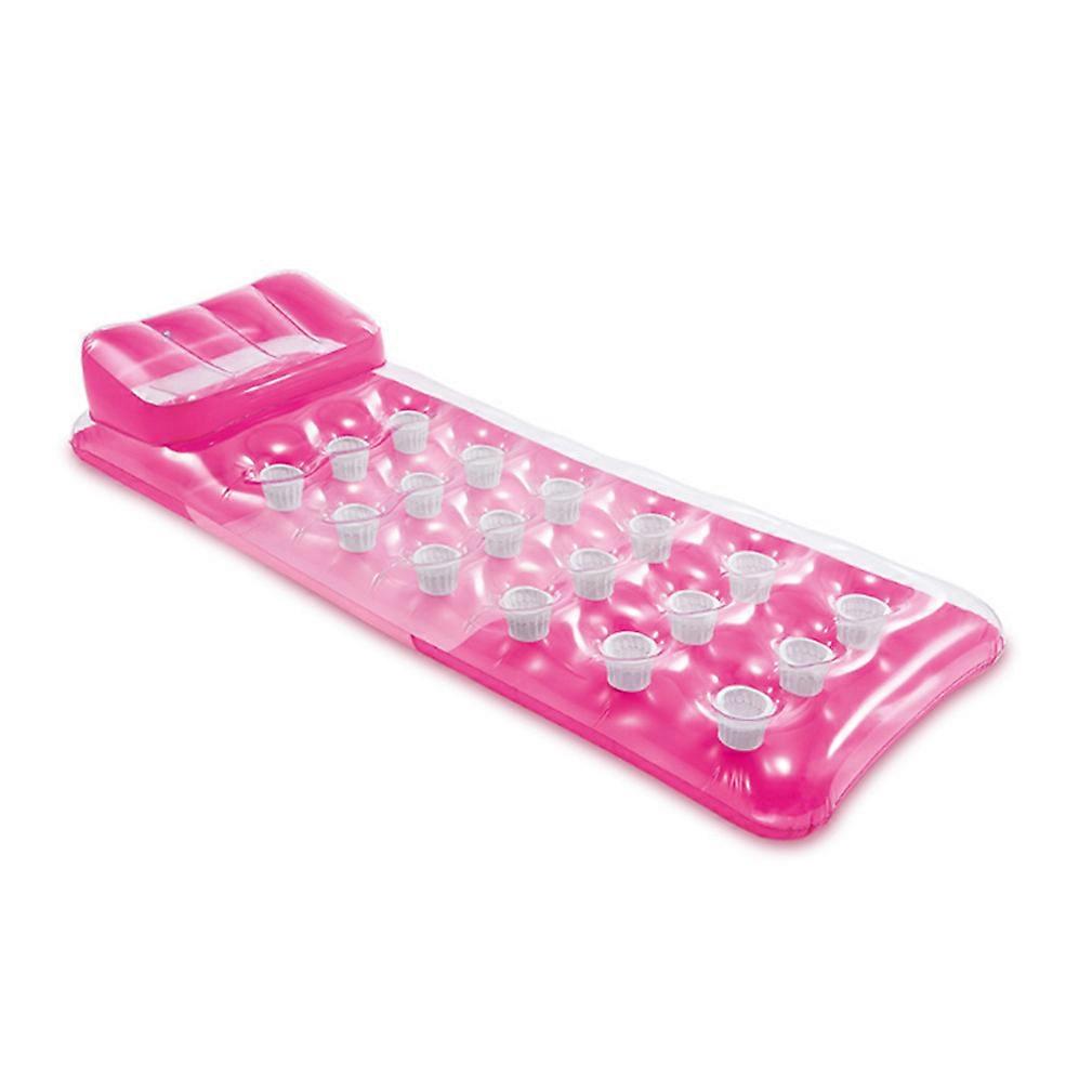 Pink Surfing Pool Float Inflatable Float Lounge Raft