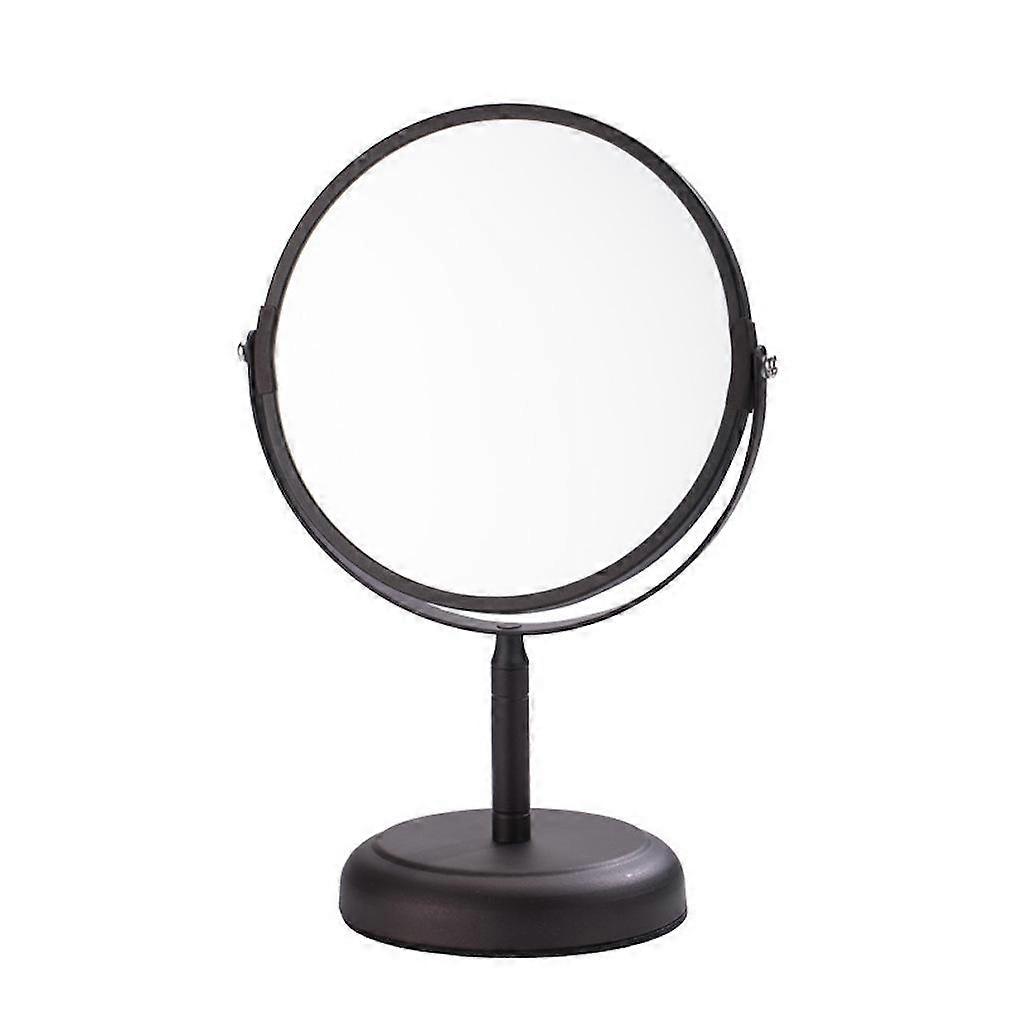 Round Double Sided Cosmetic Mirror Retro HD Makeup Table Mirror