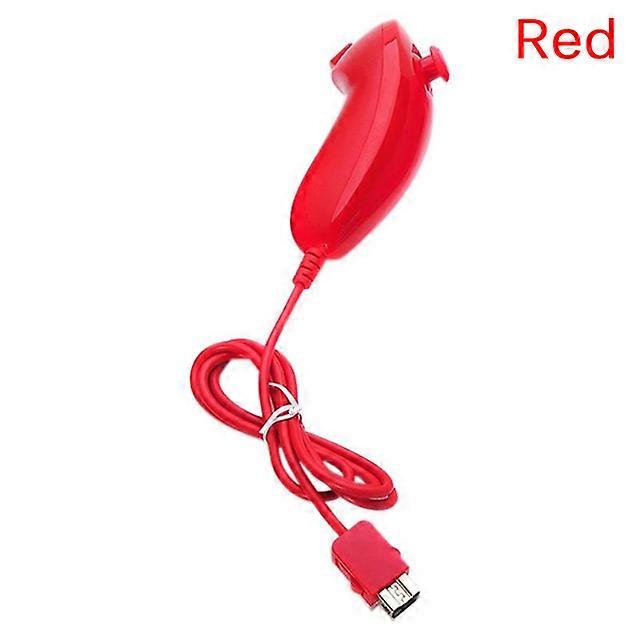 5 Colors Remote Game Handle Controller Nunchuk Nunchuck Game Controller Usb Port For Wii NS