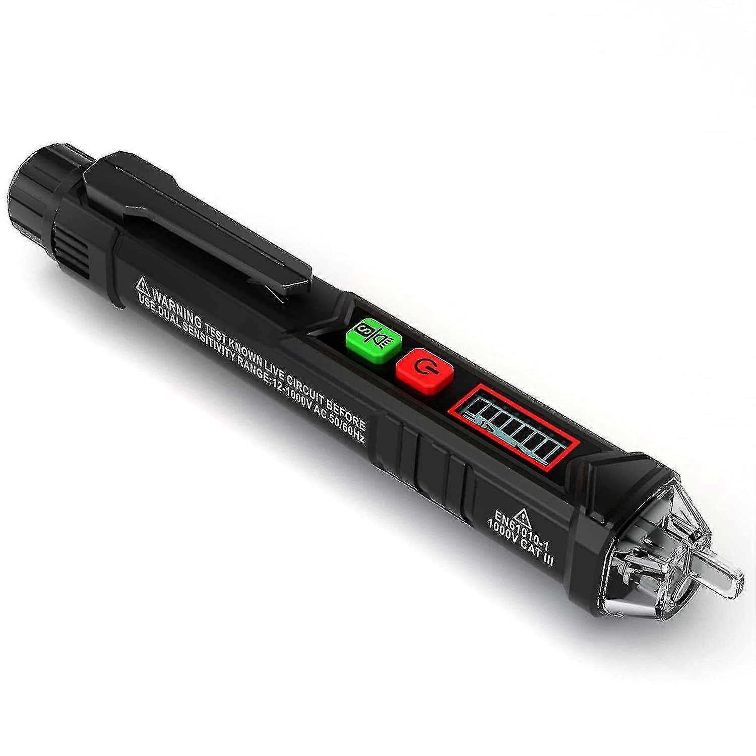 Ac 12v-1000v Dual Range Non-contact Voltage Detectorlive/neutral Wire Tester, Electrical