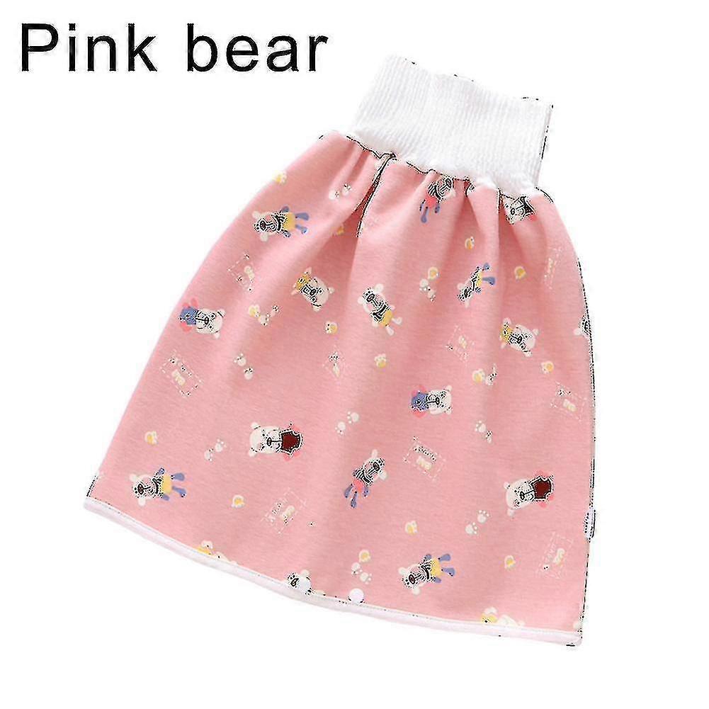 Comfy חצאית חיתול לילדים מכנסיים קצרים 2 ב 1 עמיד למים עמיד לדליפה רחיץ חצאית חיתול תינוק ילד A
